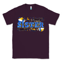 Plum sister volleyball Classic Tee - Zillion Design Studio