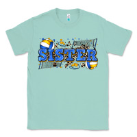 Seafoam sister volleyball Classic Tee - Zillion Design Studio