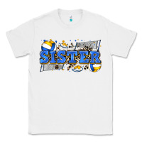 White sister volleyball Classic Tee - Zillion Design Studio