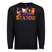 Black tis the season basketball Premium Sweatshirt - Jasminsmagicworld
