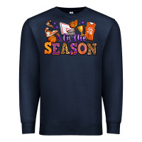 Navy tis the season basketball Premium Sweatshirt - Jasminsmagicworld