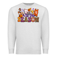 Oatmeal Heather tis the season basketball Premium Sweatshirt - Jasminsmagicworld