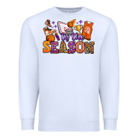 White tis the season basketball Premium Sweatshirt - Jasminsmagicworld