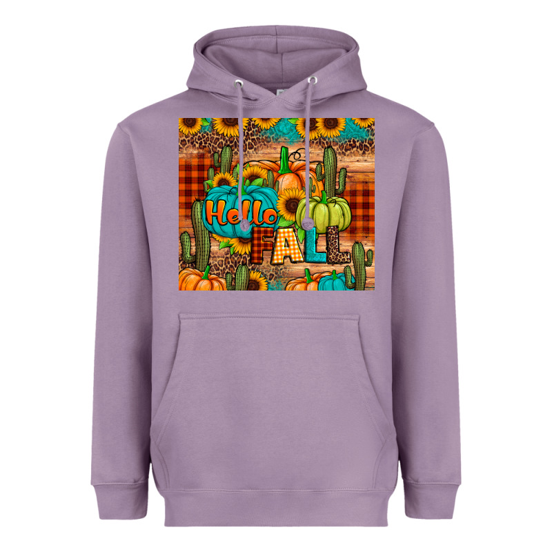 Hello Fall Pumpkin Heavyweight Hoodie by JahusDesignShop | Teevron