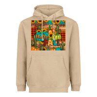 Mushroom hello fall pumpkin Heavyweight Hoodie - JahusDesignShop