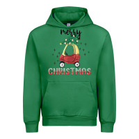Emerald merry christmas kids car Urban Hoodie - MaliasSmallBusiness