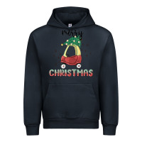 Navy merry christmas kids car Urban Hoodie - MaliasSmallBusiness