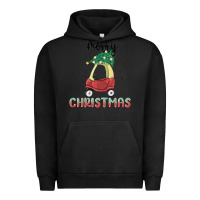 Pigment Black merry christmas kids car Urban Hoodie - MaliasSmallBusiness