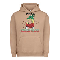 Pigment Burro merry christmas kids car Urban Hoodie - MaliasSmallBusiness