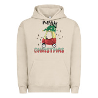 Pigment French Oak merry christmas kids car Urban Hoodie - MaliasSmallBusiness