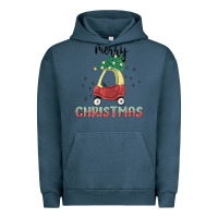Pigment Midnight Navy merry christmas kids car Urban Hoodie - MaliasSmallBusiness