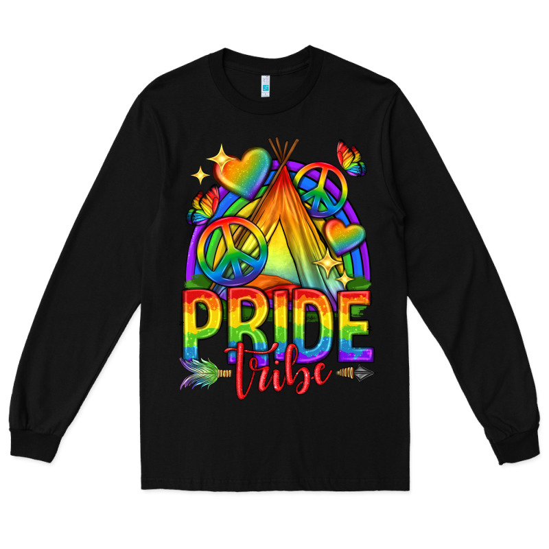 Pride Tribe Lgbtq Long Sleeve Tee by texasbilliewilder | Teevron