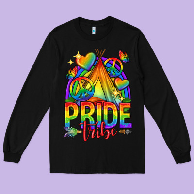 Long Sleeve Tee pride tribe lgbtq