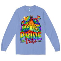 Colony Blue pride tribe lgbtq Long Sleeve Tee - texasbilliewilder