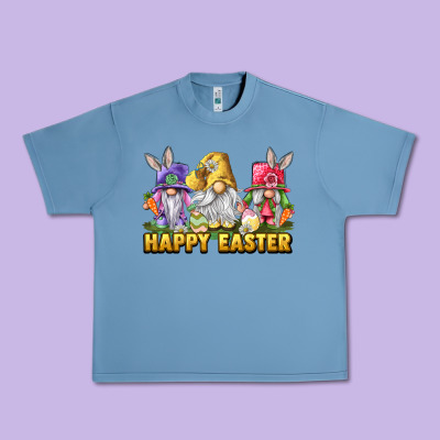 Happy Easter Gnomies Urban Heavy Tee Designed By Chombo