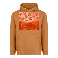 Meerkat orange glitter star Heavyweight Hoodie - JahusDesignShop