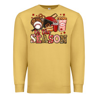 Antique Gold tis the season baseball Premium Sweatshirt - Jasminsmagicworld