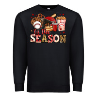 Black tis the season baseball Premium Sweatshirt - Jasminsmagicworld