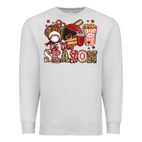 Dove Grey tis the season baseball Premium Sweatshirt - Jasminsmagicworld
