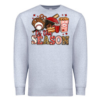 Heather Grey tis the season baseball Premium Sweatshirt - Jasminsmagicworld
