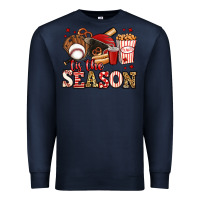 Navy tis the season baseball Premium Sweatshirt - Jasminsmagicworld