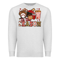 Oatmeal Heather tis the season baseball Premium Sweatshirt - Jasminsmagicworld