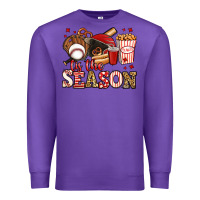 Purple tis the season baseball Premium Sweatshirt - Jasminsmagicworld