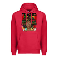 Cardinal black woman teacher Premium Hoodie - MaliasSmallBusiness