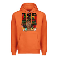 Carrot black woman teacher Premium Hoodie - MaliasSmallBusiness