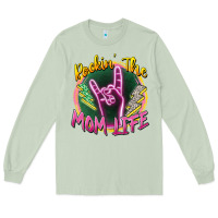 Matcha rockin' the mom life Long Sleeve Tee - Zillion Design Studio