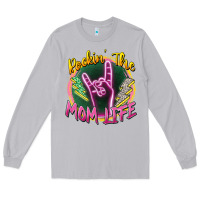 Moon Dust rockin' the mom life Long Sleeve Tee - Zillion Design Studio