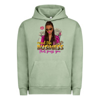 Pigment Oil Green mind the business that pays you afro woman Urban Hoodie - NancyCooperArtShop