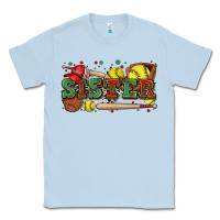 Dusty Blue sister softball Classic Tee - Zillion Design Studio