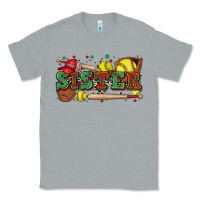 Heather Grey sister softball Classic Tee - Zillion Design Studio