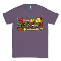 Lavender sister softball Classic Tee - Zillion Design Studio