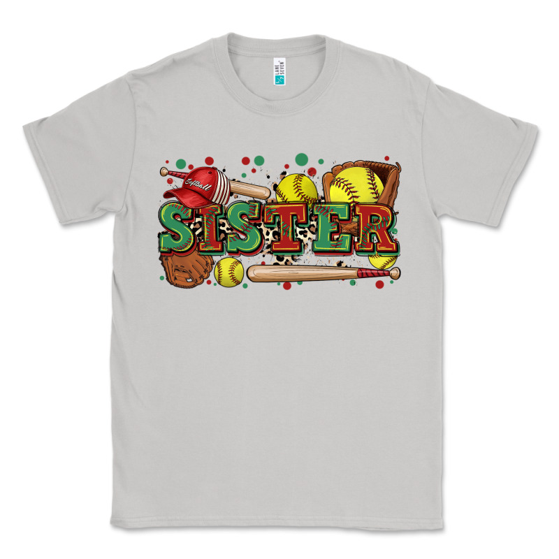 Sister Softball Classic Tee by Zillion Design Studio | Teevron