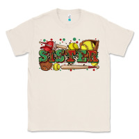 Natural sister softball Classic Tee - Zillion Design Studio