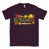 Plum sister softball Classic Tee - Zillion Design Studio