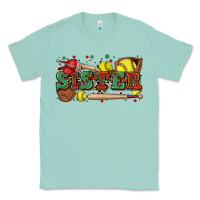 Seafoam sister softball Classic Tee - Zillion Design Studio