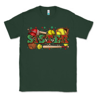 Sports Green sister softball Classic Tee - Zillion Design Studio