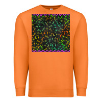 Carrot halloween witch symbols seamless pattern Premium Sweatshirt - BundleAndBundleShop