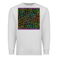 Dove Grey halloween witch symbols seamless pattern Premium Sweatshirt - BundleAndBundleShop