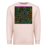 Pale Pink halloween witch symbols seamless pattern Premium Sweatshirt - BundleAndBundleShop