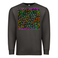 Smoke halloween witch symbols seamless pattern Premium Sweatshirt - BundleAndBundleShop