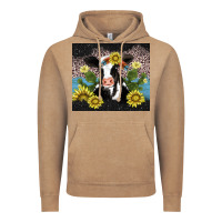 Vintage Coffee cow cactus and sunflower Vintage Hoodie - AdoDesignShop