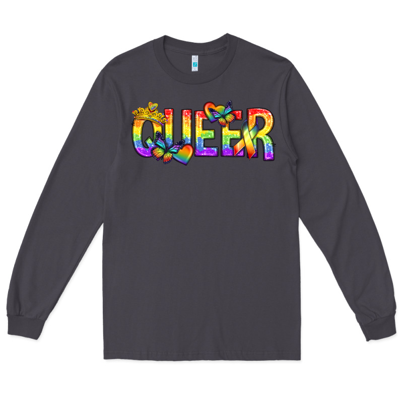 Queer Pride Lgbtq Long Sleeve Tee by texasbilliewilder | Teevron