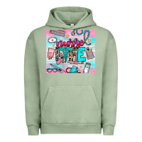 Pigment Oil Green nurse life Urban Hoodie - NancyCooperArtShop