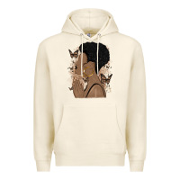 Tofu black woman praying Premium Hoodie - MaliasSmallBusiness