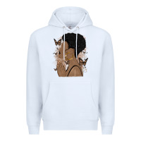 White black woman praying Premium Hoodie - MaliasSmallBusiness