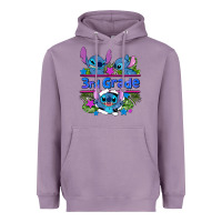Lavender preview flower stitch 3rd grade Heavyweight Hoodie - AdoDesignShop